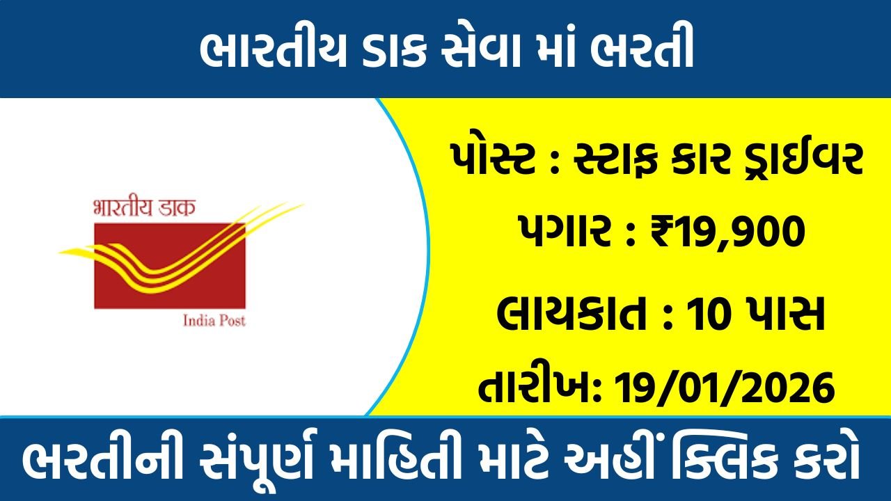 India Post Recruitment 2026