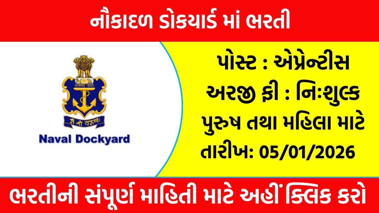Naval Dockyard Recruitment